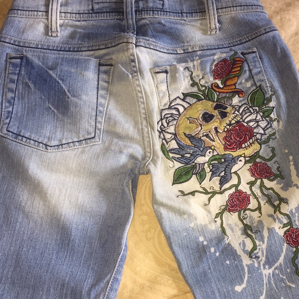 Vintage Embroidered Jeans Delia’s brand Size 1